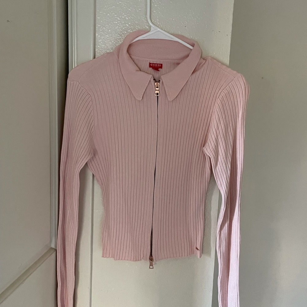 Pink Guess zip up